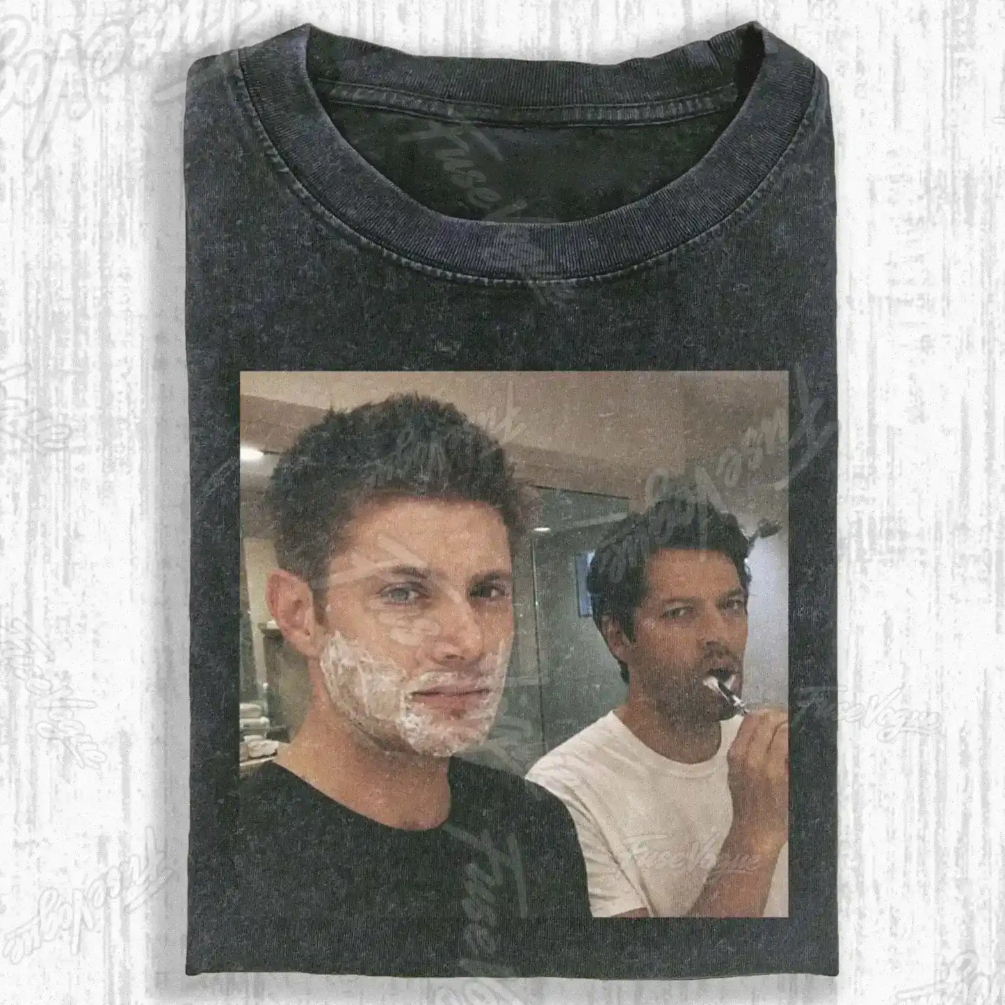 MORNING ROUTINE BESTIES SNAP T-SHIRT - FUSEVOGUE