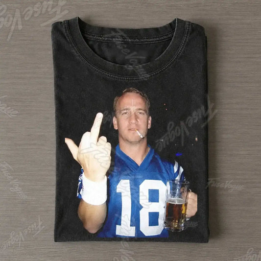 Peyton Manning Football T-shirt - FUSEVOGUE
