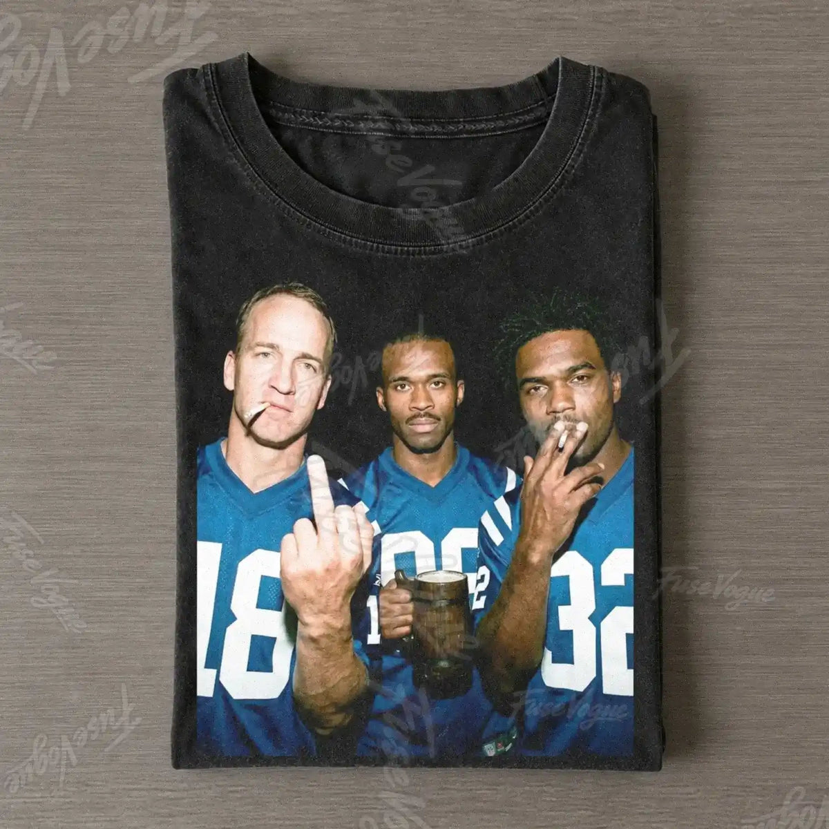 PM18 & MH88 & EJ32 Colts Football Tee - FUSEVOGUE