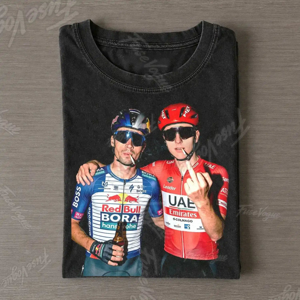 Primož Roglič & Tadej Pogačar La Vuelta a España T-shirt - FUSEVOGUE