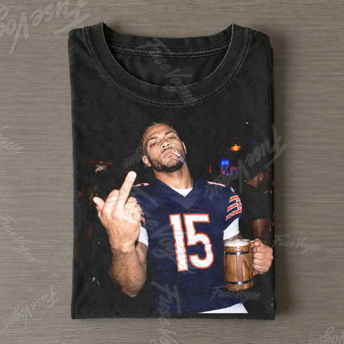 RO15 Bears Football Tee - FUSEVOGUE