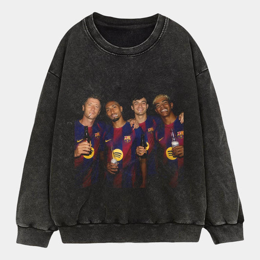Robert Lewandowski & Raphinha & Pedri & LY Tee 2.0 - FuseVogue