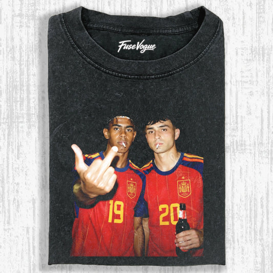 Spain Football Style Tee 1.0 - FUSEVOGUE