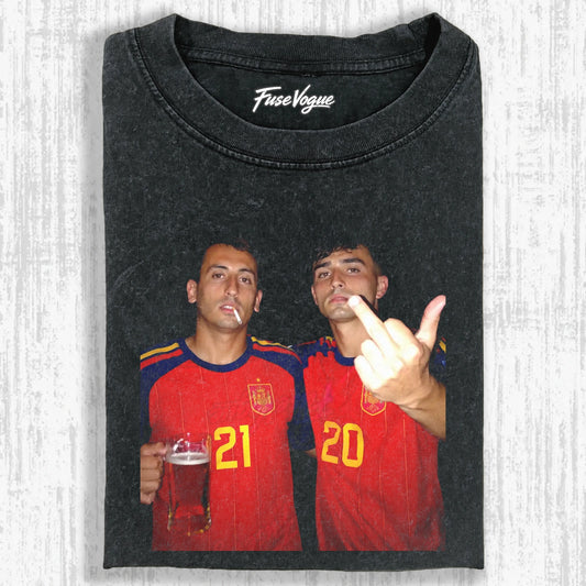 Spain Football Style Tee 1.1 - FUSEVOGUE