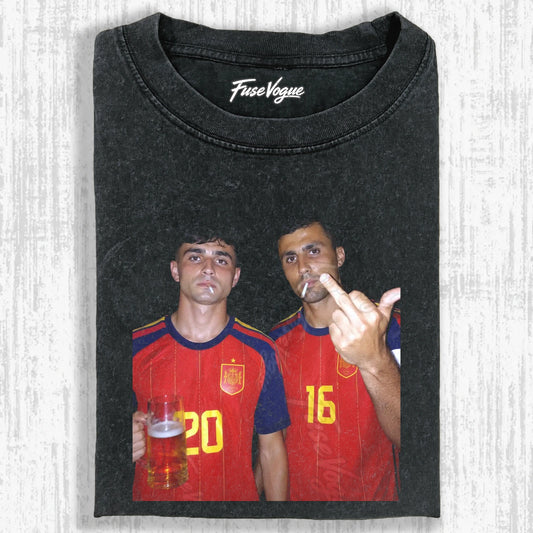 Spain Football Style Tee 1.8 - FUSEVOGUE