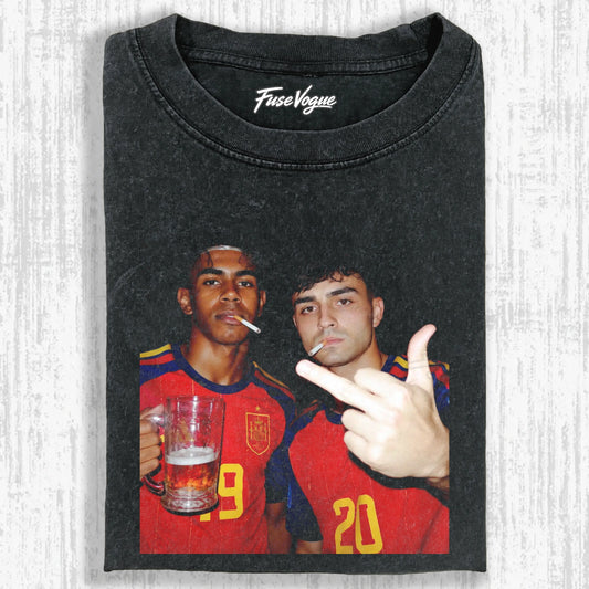 Spain Football Style Tee 2.0 - FUSEVOGUE