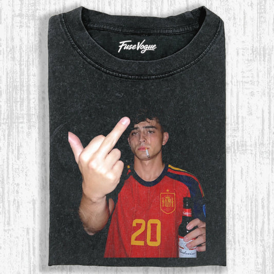 Spain Soccer Style Tee 1 - FUSEVOGUE