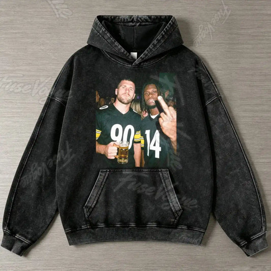 T.JW90 & GP14 Steelers Football Tee - FUSEVOGUE