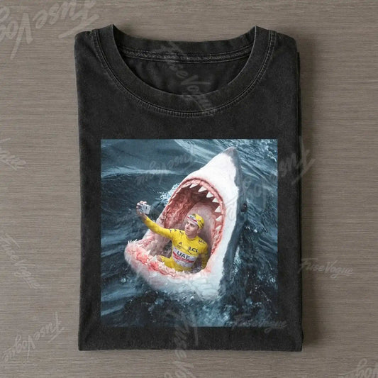 Tadej Pogačar 2026 Vintage Funny Tee - FUSEVOGUE