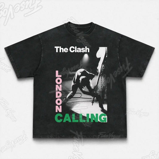 THE CLASH LONDON CALLING GRAPHIC TEE - FUSEVOGUE