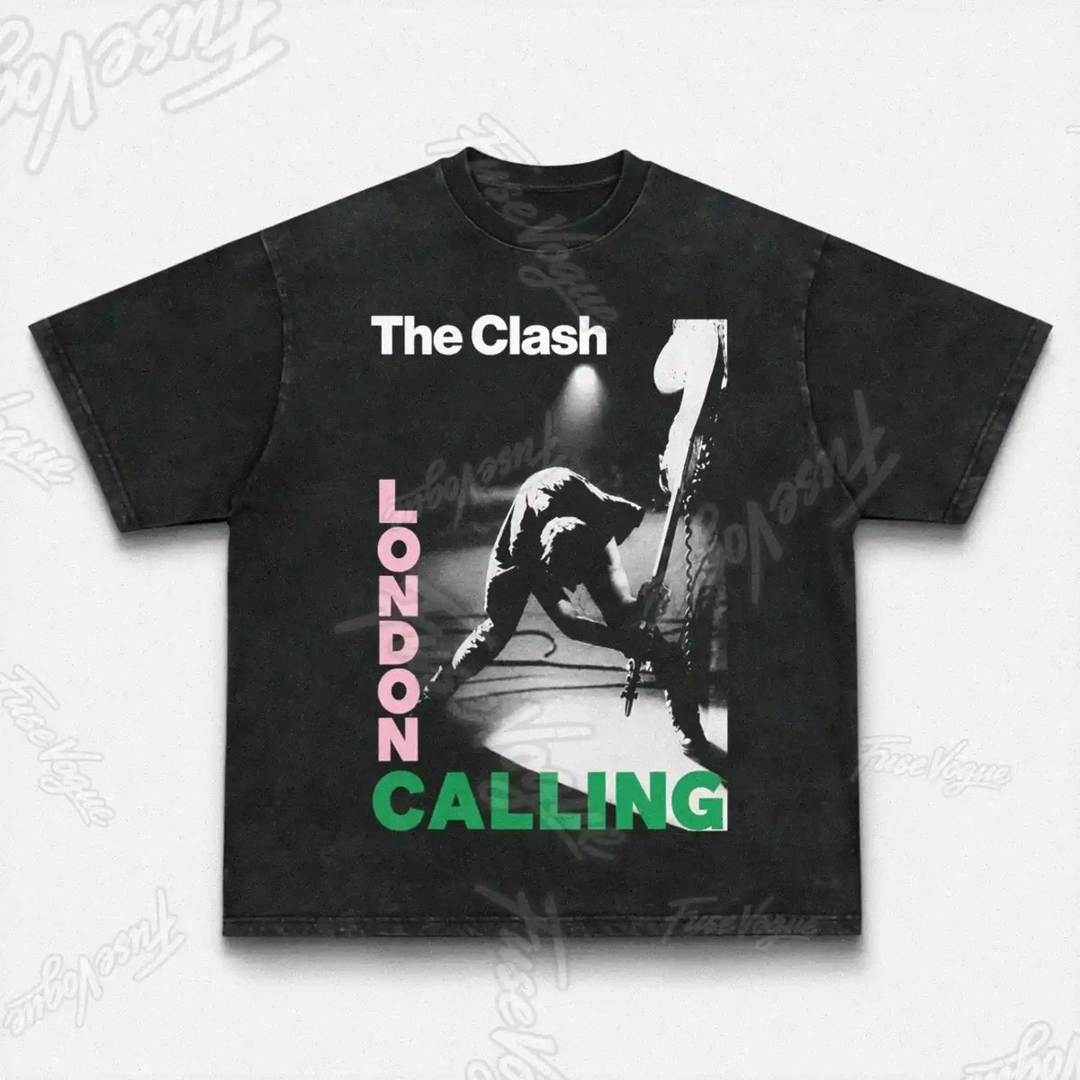 THE CLASH LONDON CALLING GRAPHIC TEE - FUSEVOGUE