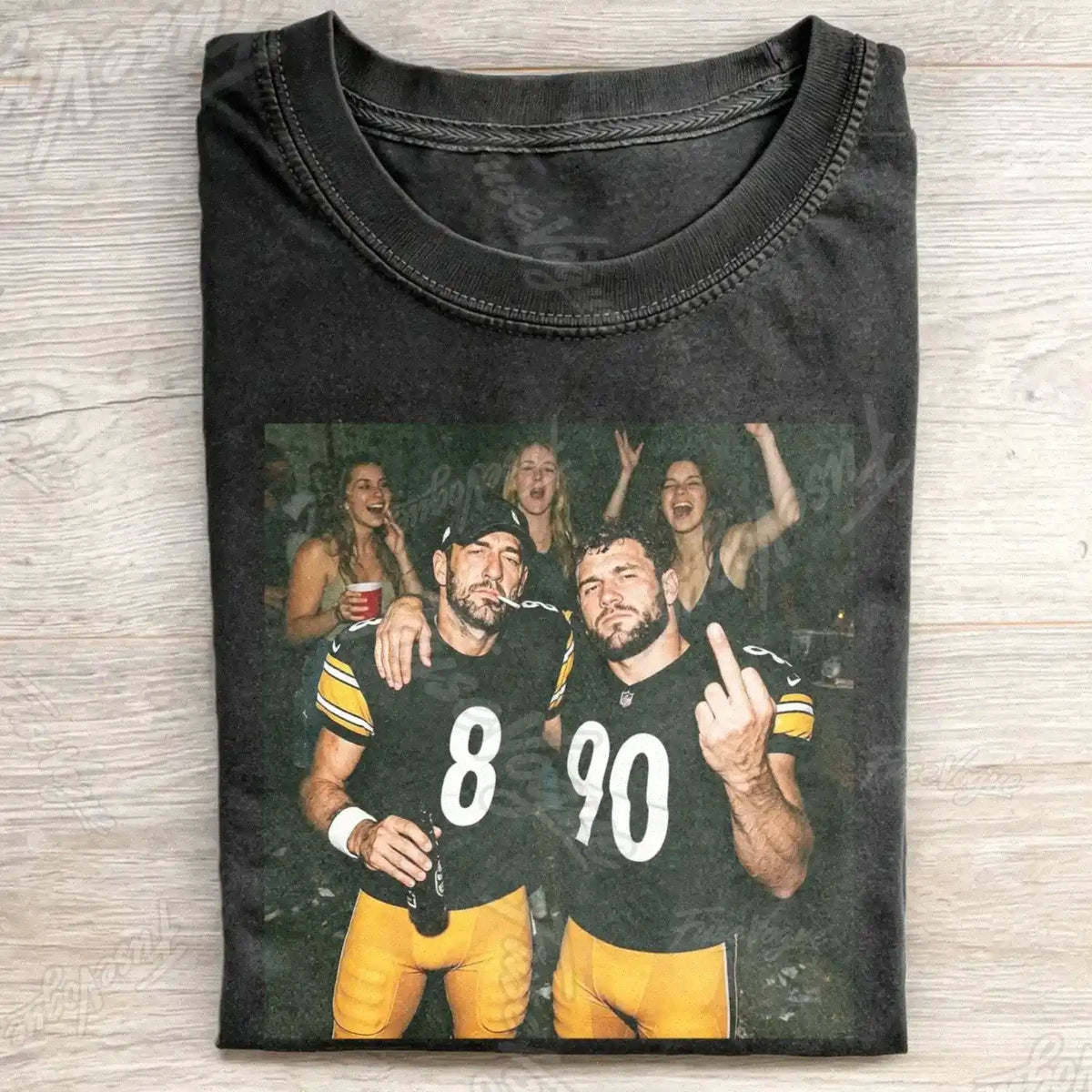 Vintage AR & TJ Funny Pittsburgh Football Tee - FUSEVOGUE
