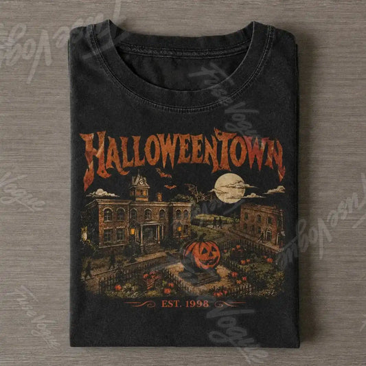 Vintage Halloween Ghost T-shirt - FUSEVOGUE