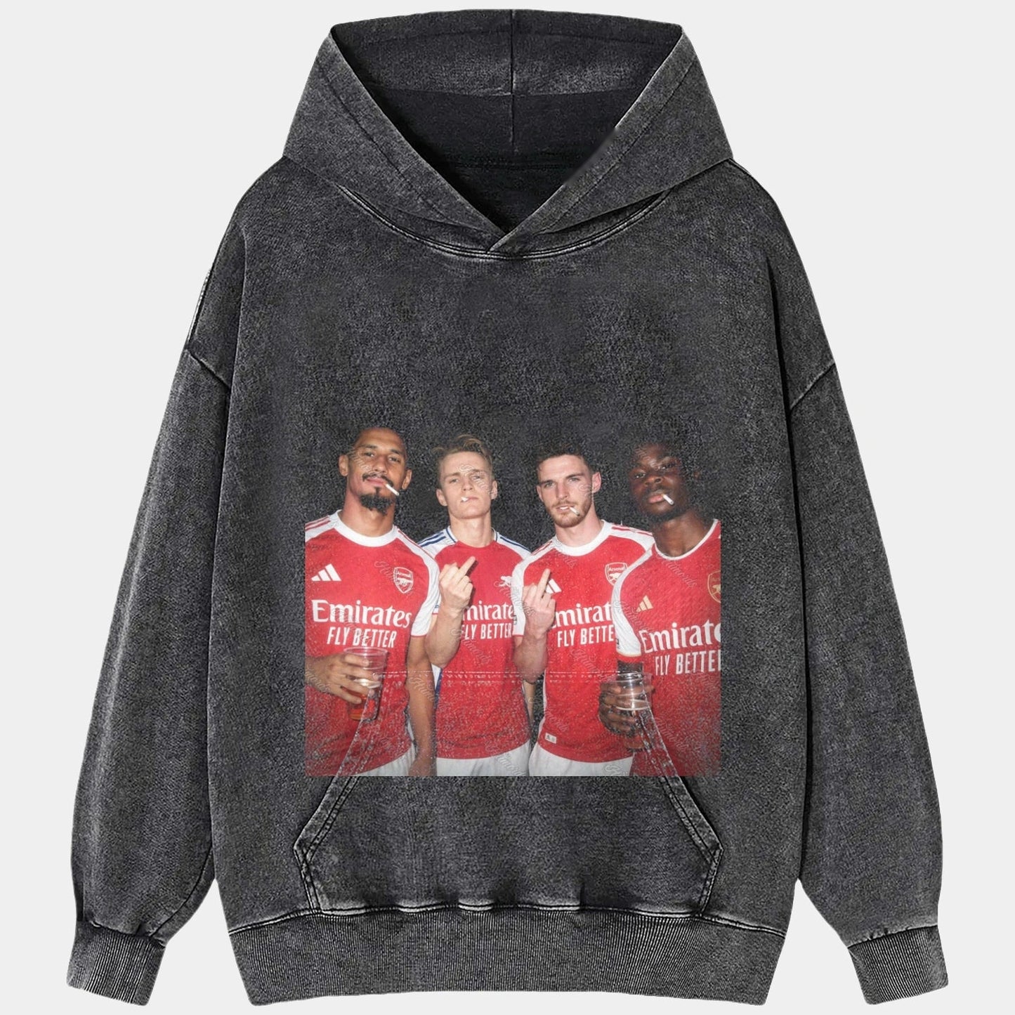 William Saliba & Martin Odegaard & Declan Rice & Bukayo Saka Tee 3.0
