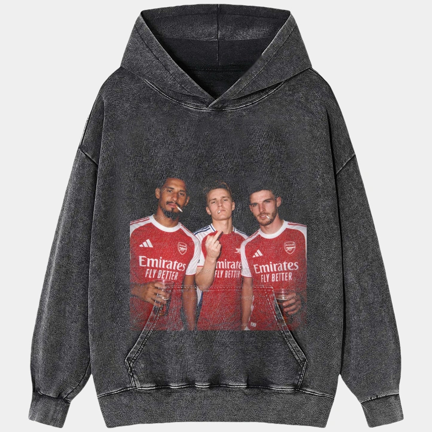 William Saliba & Martin Odegaard & Declan Rice Tee