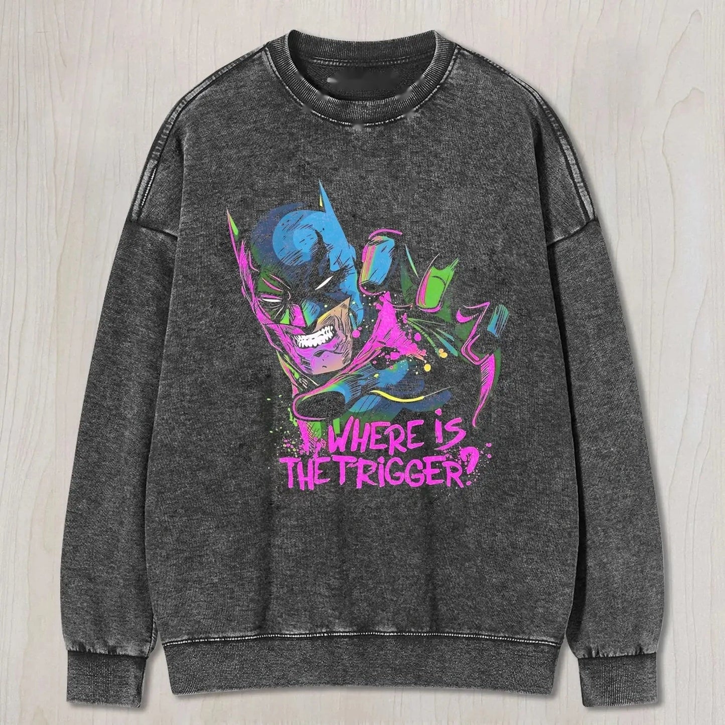 B. WHERE IS THE TRIGGER TEE&SWEAT&HOOD