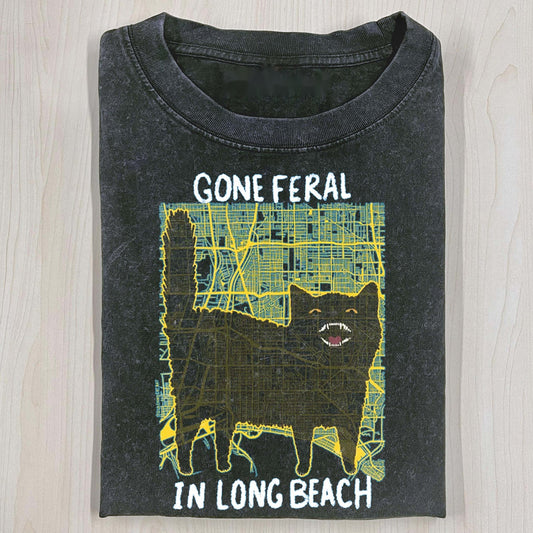 GONE FERAL LONG BEACH T-SHIRT