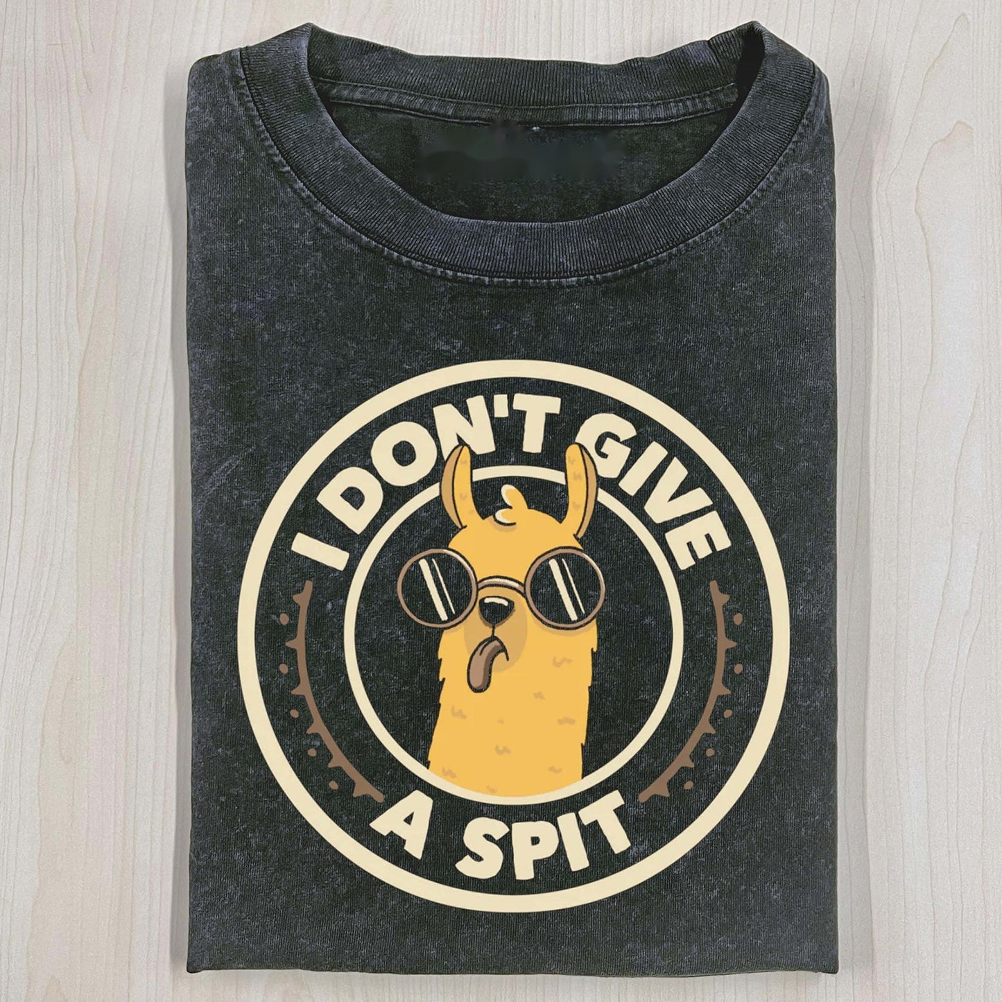 I DON'T GIVE A SPIT T-SHIRT