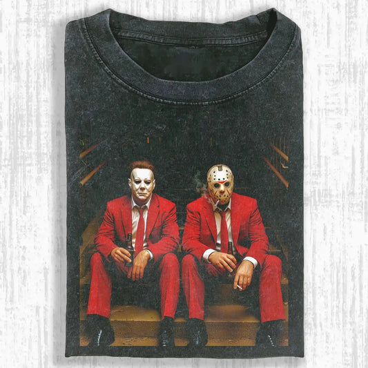 MICHAEL MYERS AND JV T-SHIRT V1.7