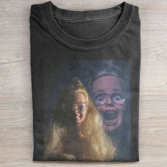 RETRO BARBIECORE T-SHIRT WITH GLASSES 4.0）