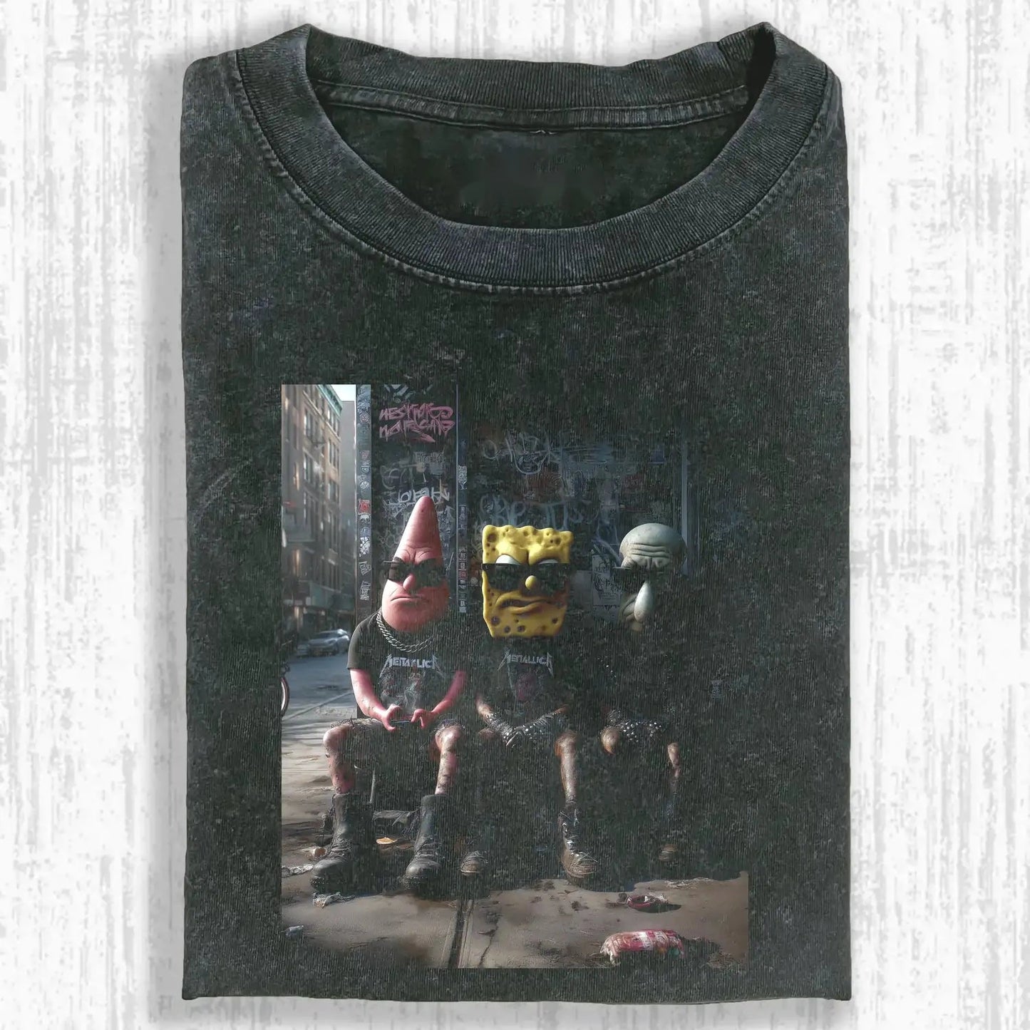 BIKINI BOTTOM X METALLICA T-SHIRT V1.3