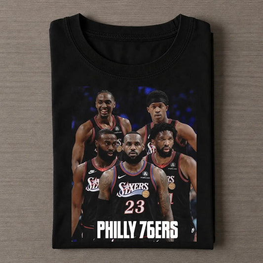76ers Big Five V2 Tee - FUSEVOGUE