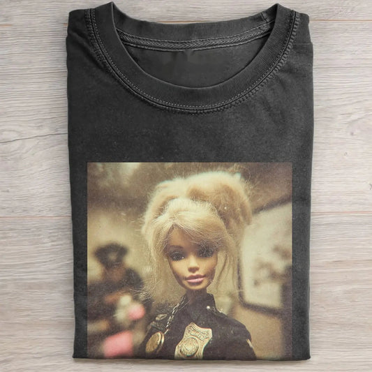 RETRO SLOGAN BARBIECORE T-SHIRT 3.0