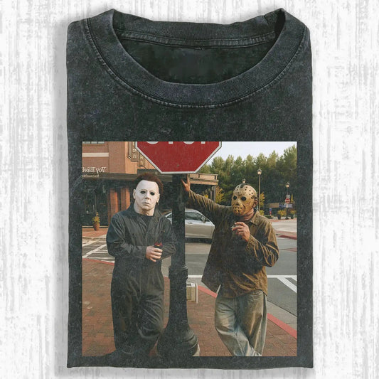 MICHAEL MYERS AND JV T-SHIRT V1.5