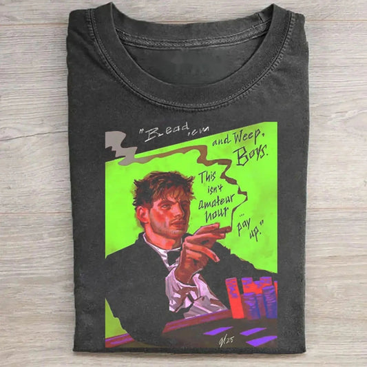 Max Verstappen Whispers of Cigar and Chips T-shirt