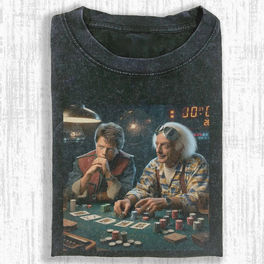 BTTF IN CASINO T-SHIRT