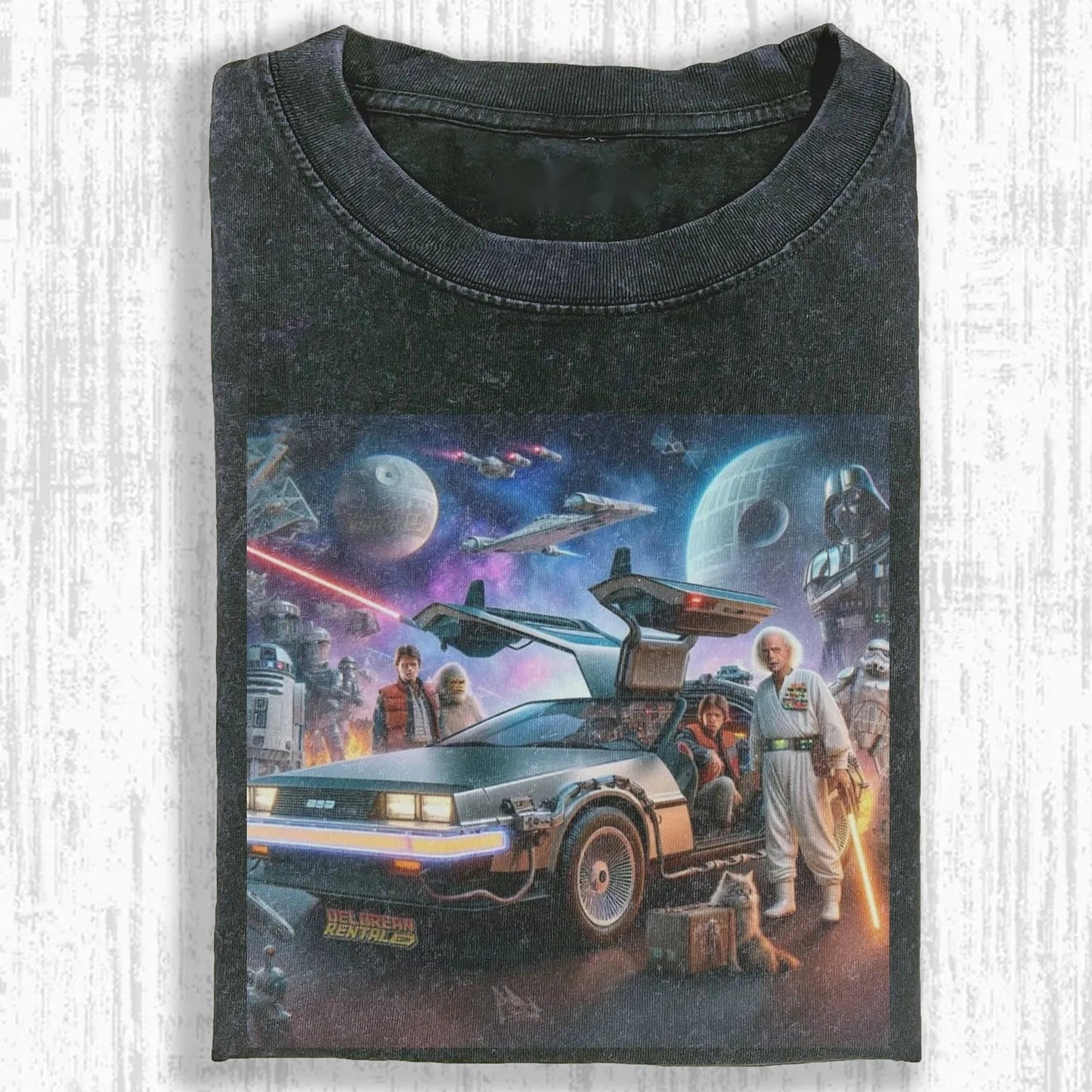 BTTF & SW T-SHIRT