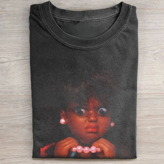 BARBIECORE BLACK FEAR TEE 5.0