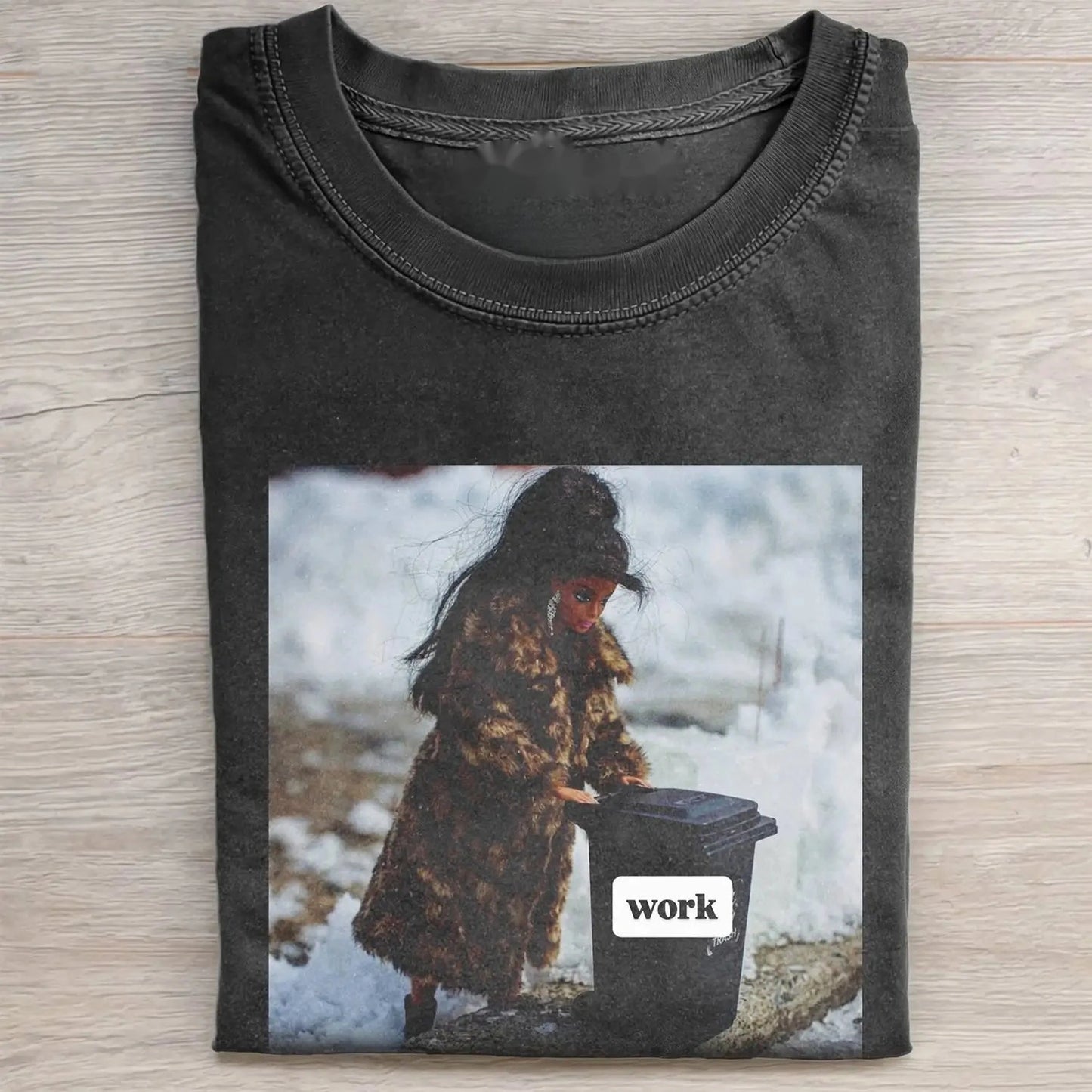 BARBIECORE BLACK FEAR TEE 6.0