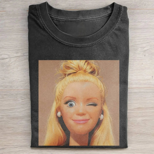 BARBIECORE MEME MOOD ICON TEE 2.1