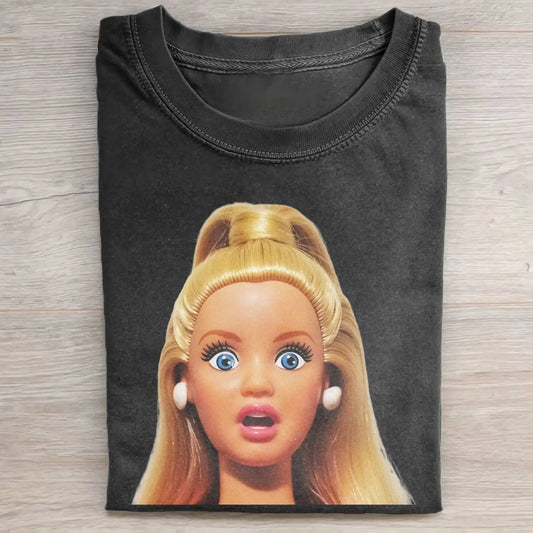 BARBIECORE MEME MOOD ICON TEE 2.3