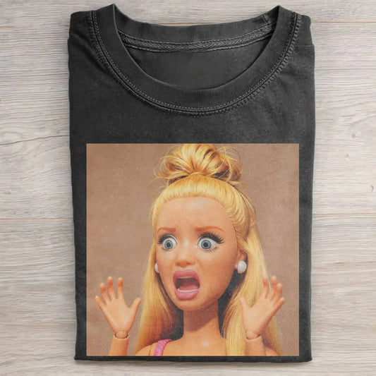 BARBIECORE MEME MOOD ICON TEE 2.8