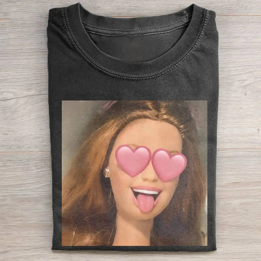 BARBIECORE MEME MOOD ICON TEE 2.6