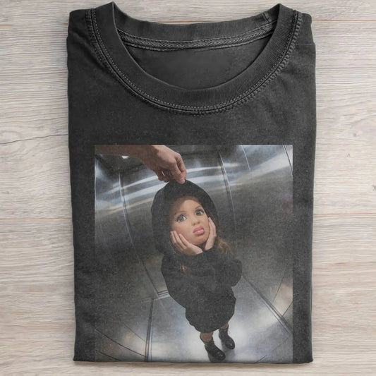 BARBIECORE ELEVATOR VINTAGE TEE
