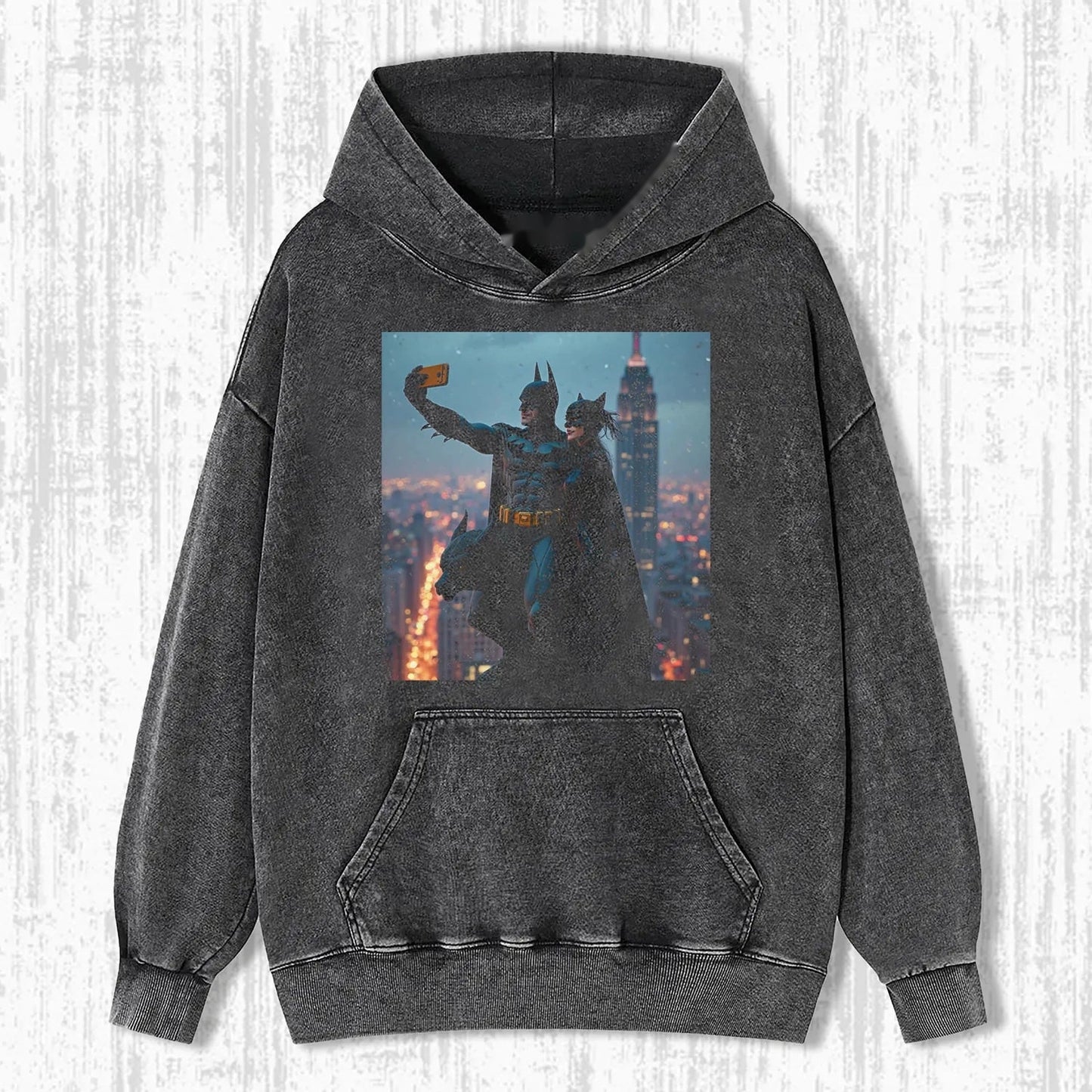 B. AND CATWOMAN T-SHIRT