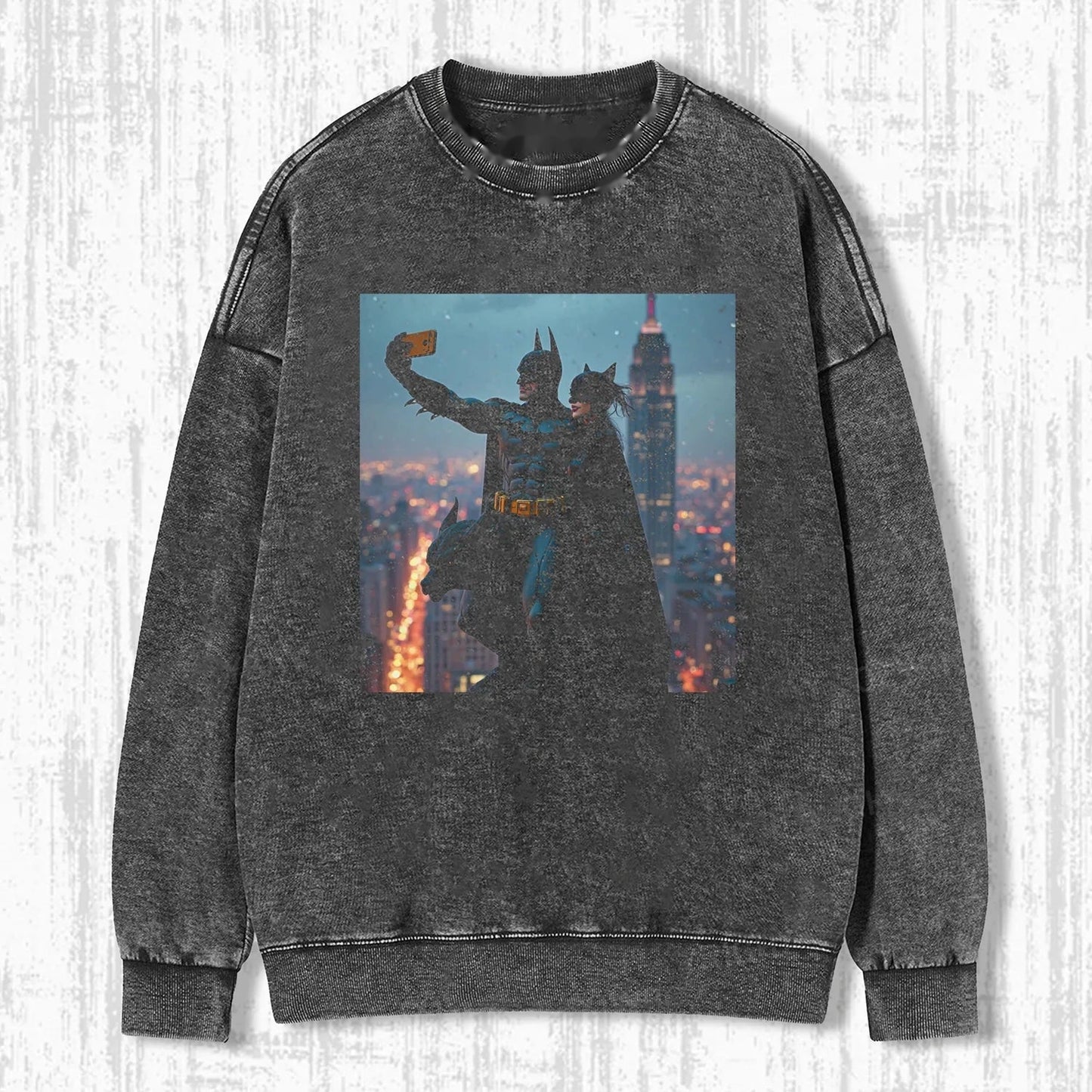 B. AND CATWOMAN T-SHIRT
