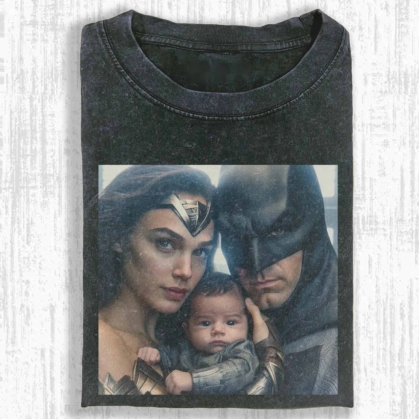 B. AND WONDER WOMAN HAVE A BABY T-SHIRT