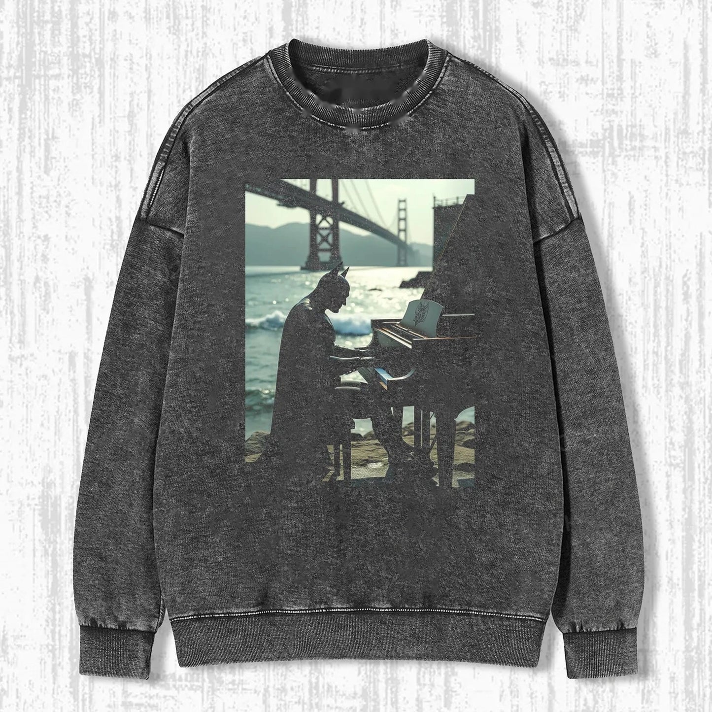 B. PLAYS THE PIANO T-SHIRT
