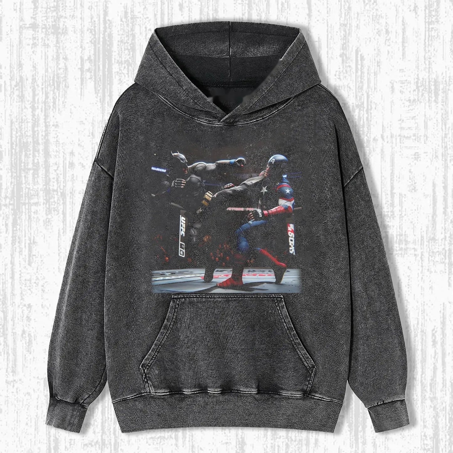B. & CAPTAIN AMERICA T-SHIRTS