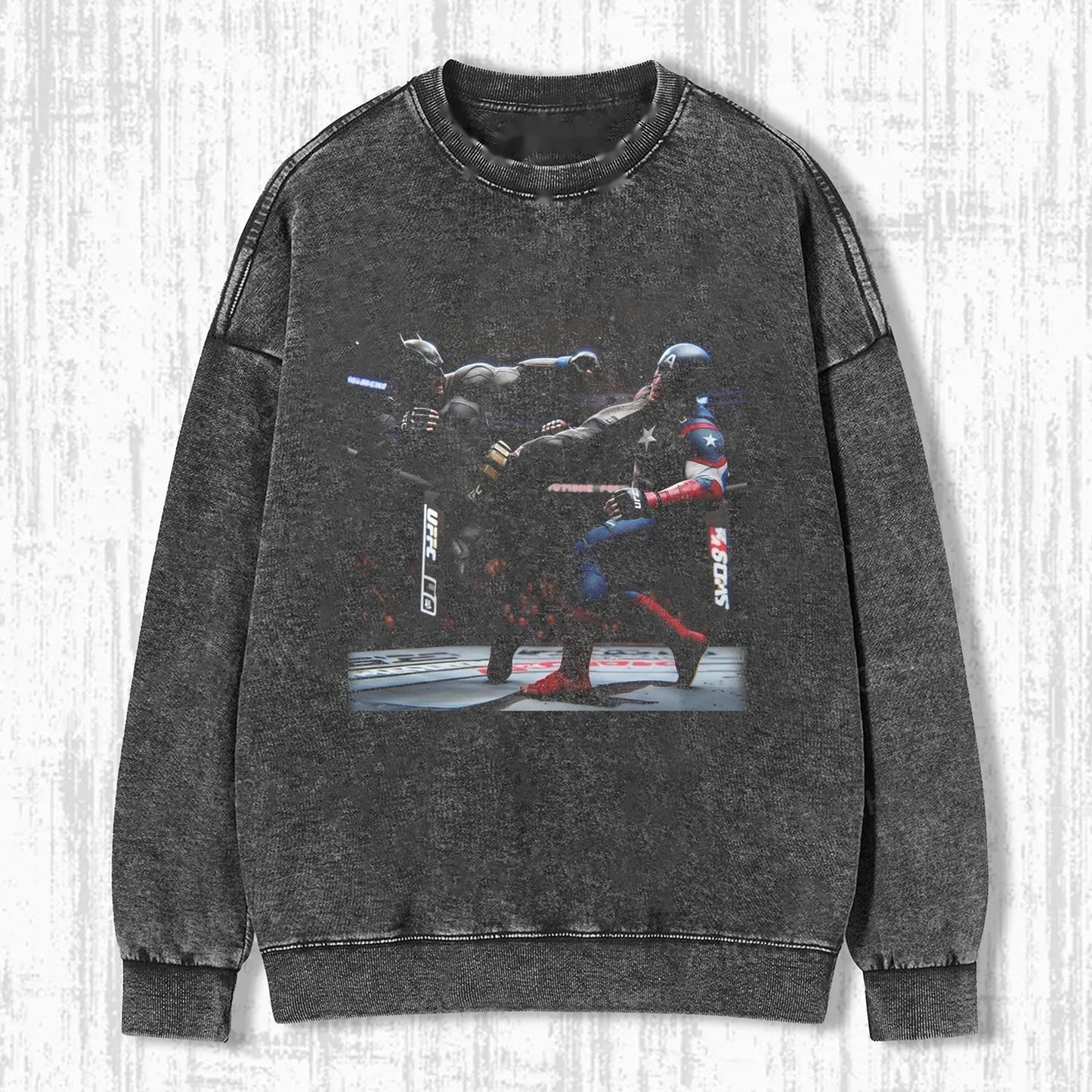 B. & CAPTAIN AMERICA T-SHIRTS