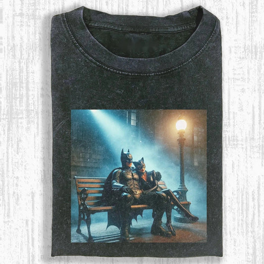 B. & CATWOMAN T-SHIRT