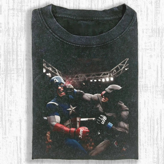 CAPTAIN AMERICA & B. T-SHIRT