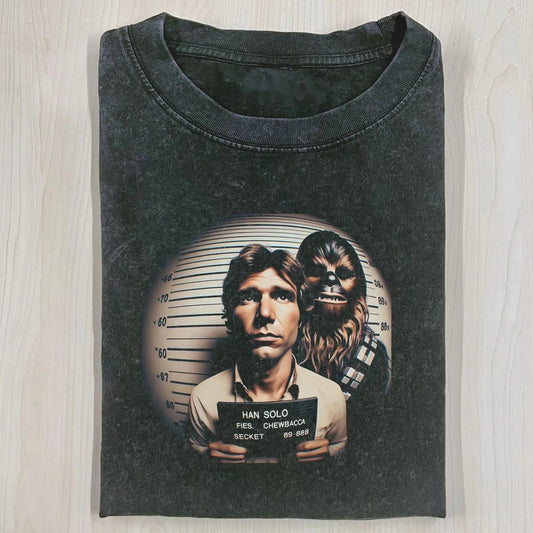 CHEWBACCA HAN SOLO T-SHIRT