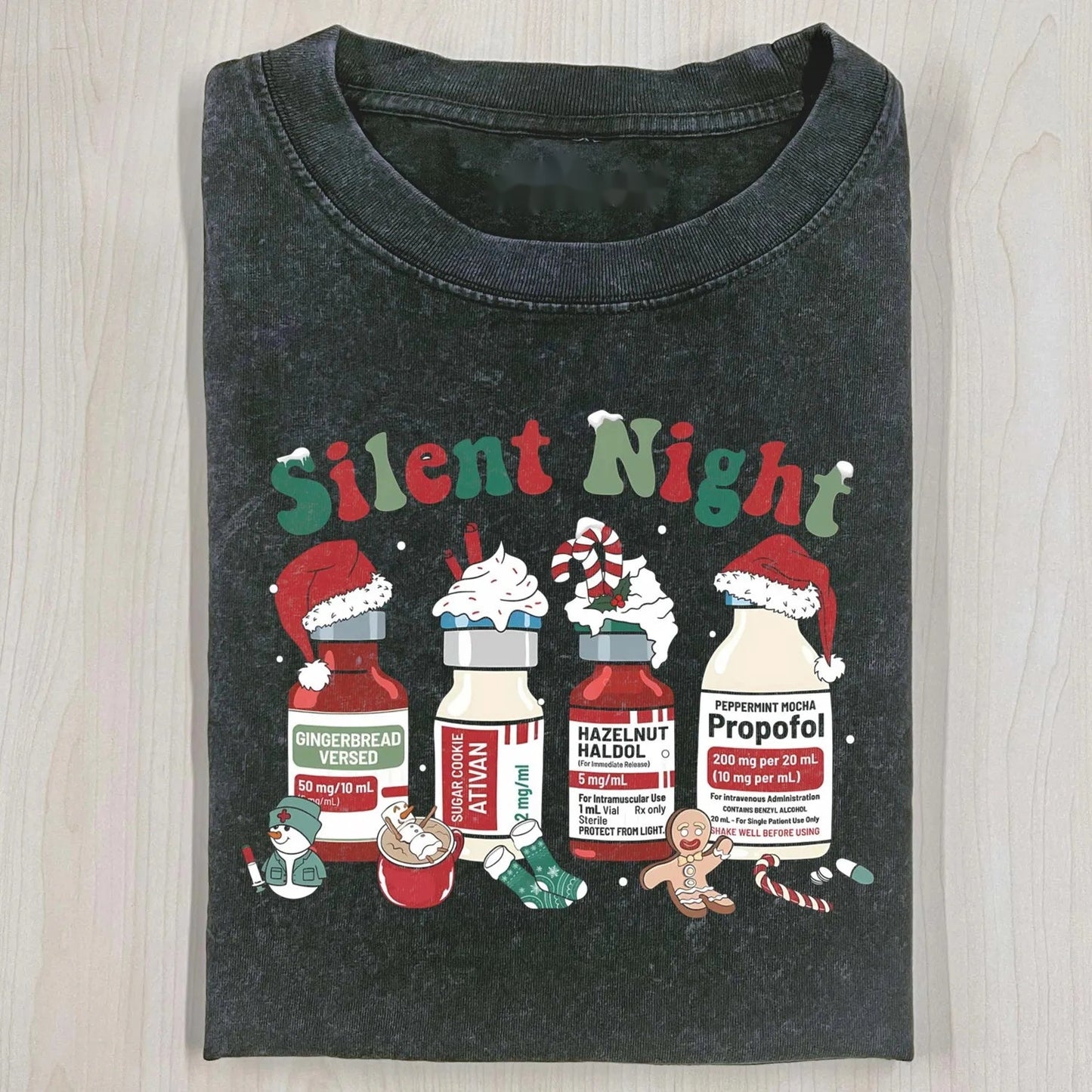 CHRISTMAS NURSE T-SHIRT