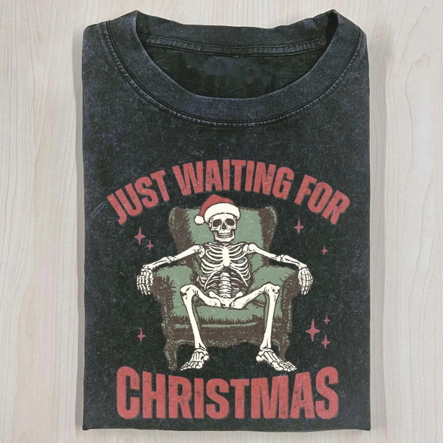 CHRISTMAS SKULL T-SHIRT