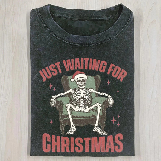 CHRISTMAS SKULL T-SHIRT